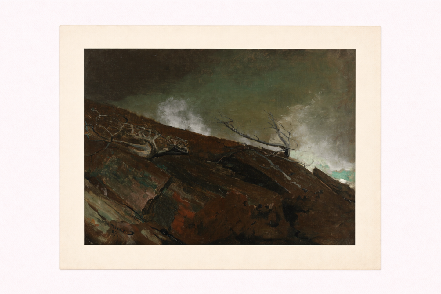 Winslow Homer - Coast of Maine, 1893