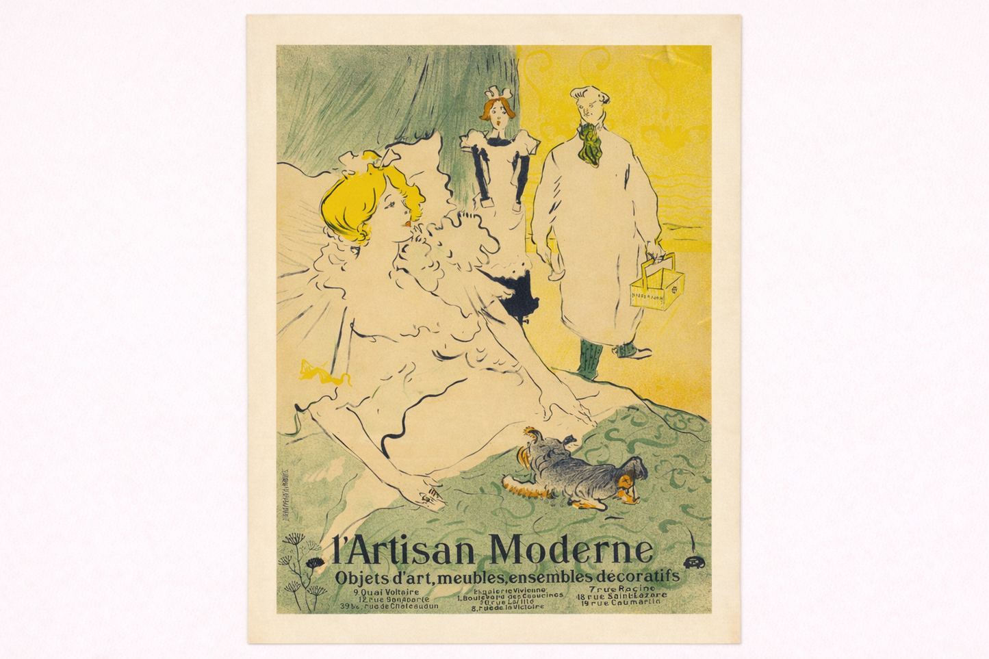 Henri de Toulouse-Lautrec - L’Artisan Moderne, 1896