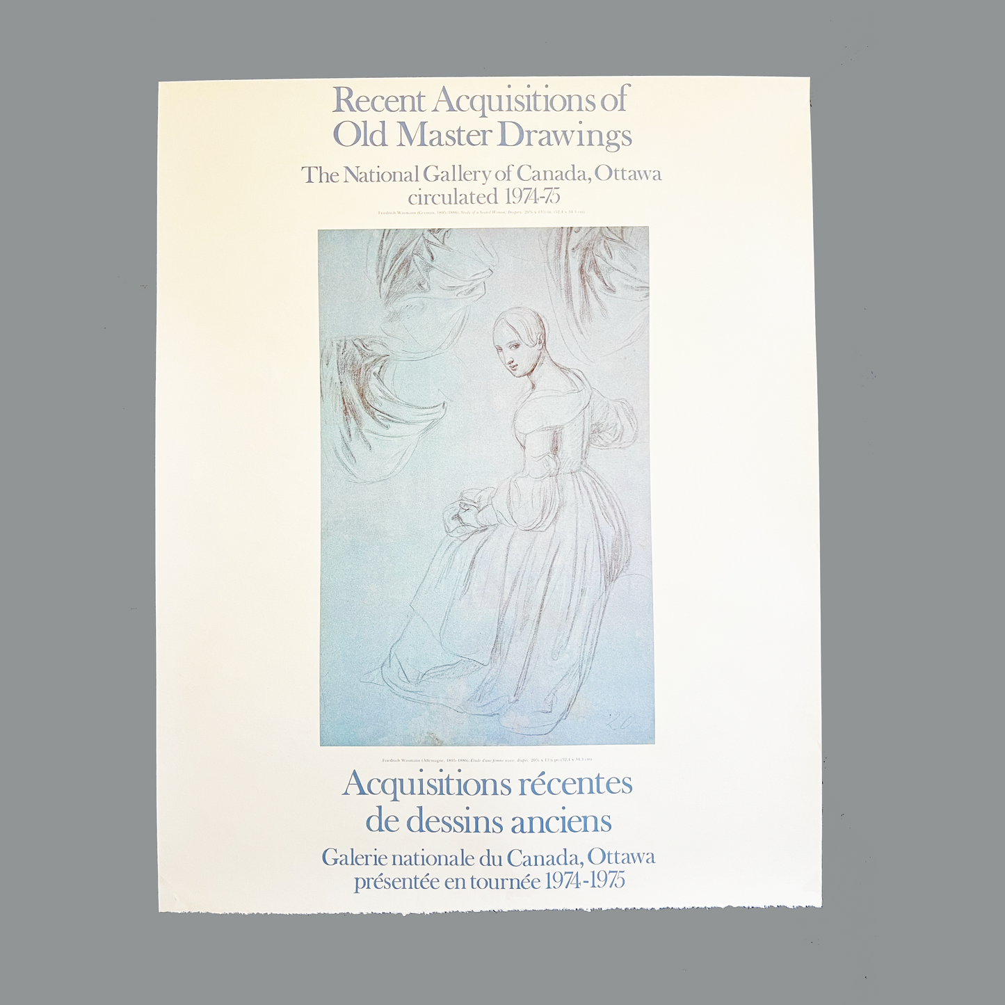 Friedrich Wasmann 1974 National Gallery of Canada Poster