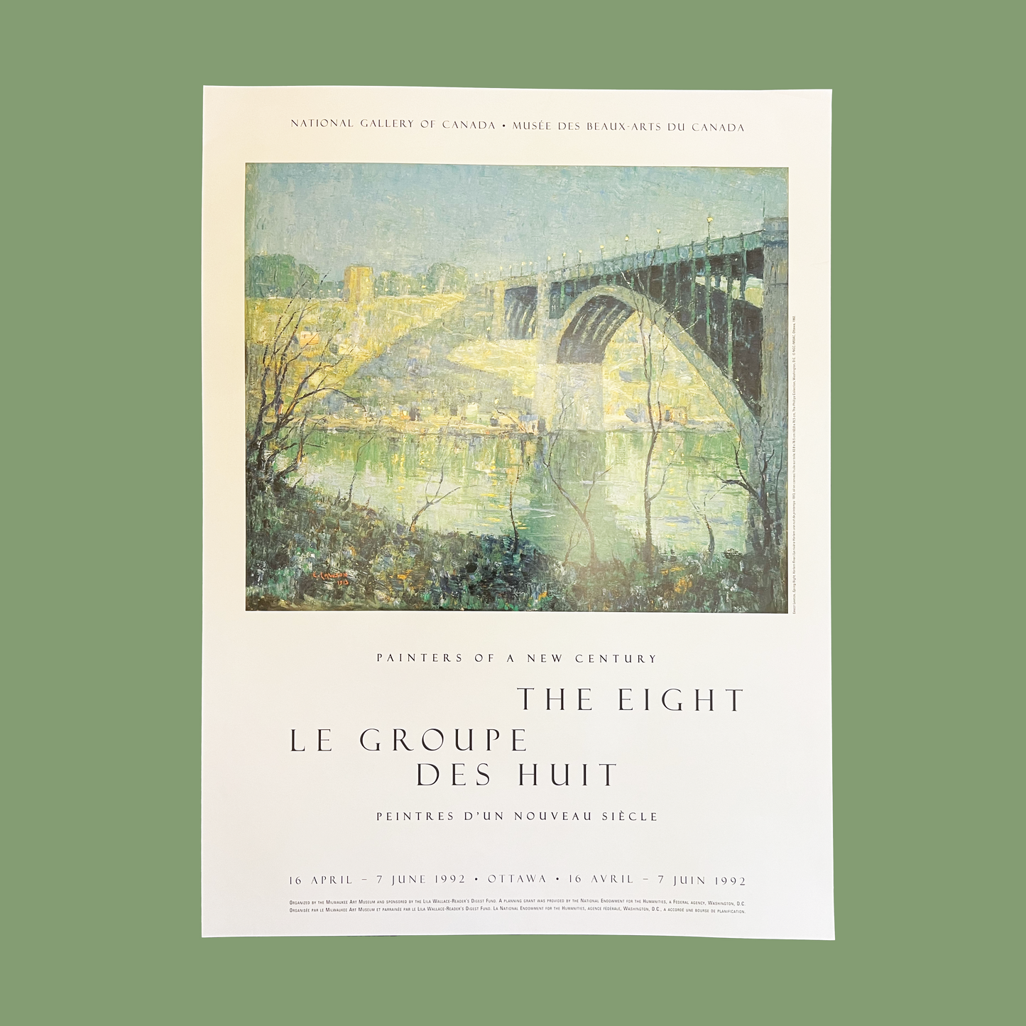 National Gallery of Canada 1992 Poster