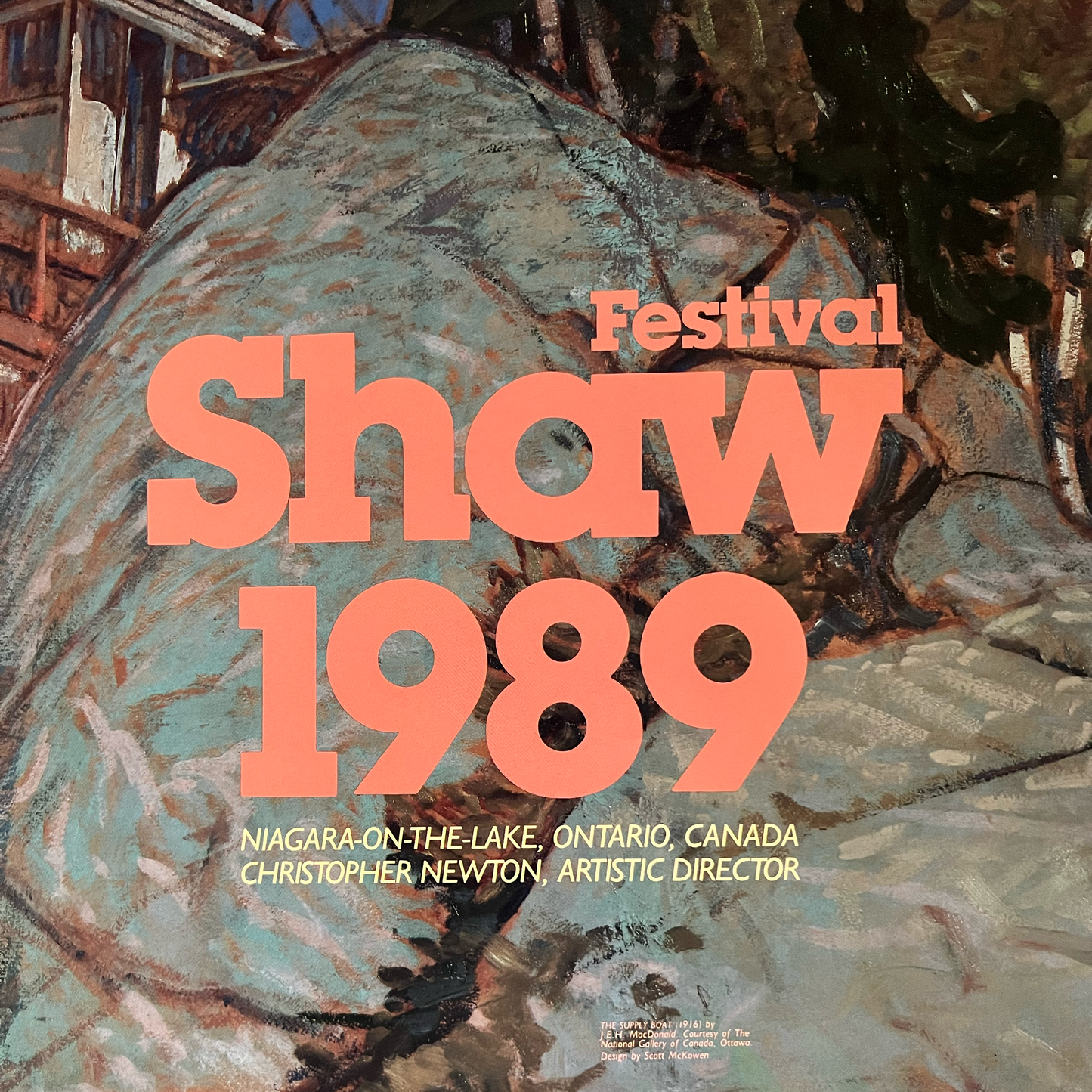 Shaw Festival 1989 Poster