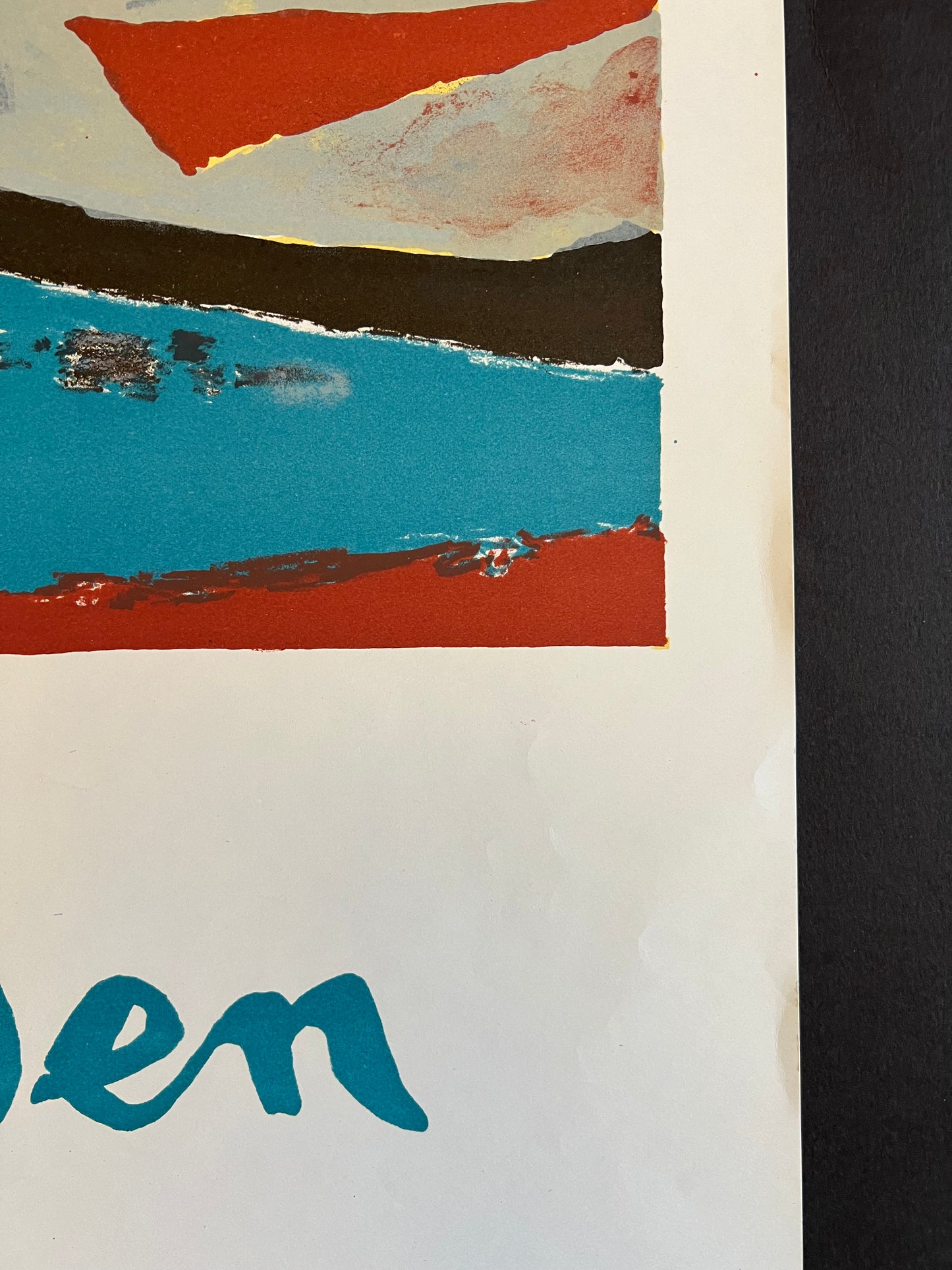 Henryk Hayden 1983 Galerie Suillerot Poster