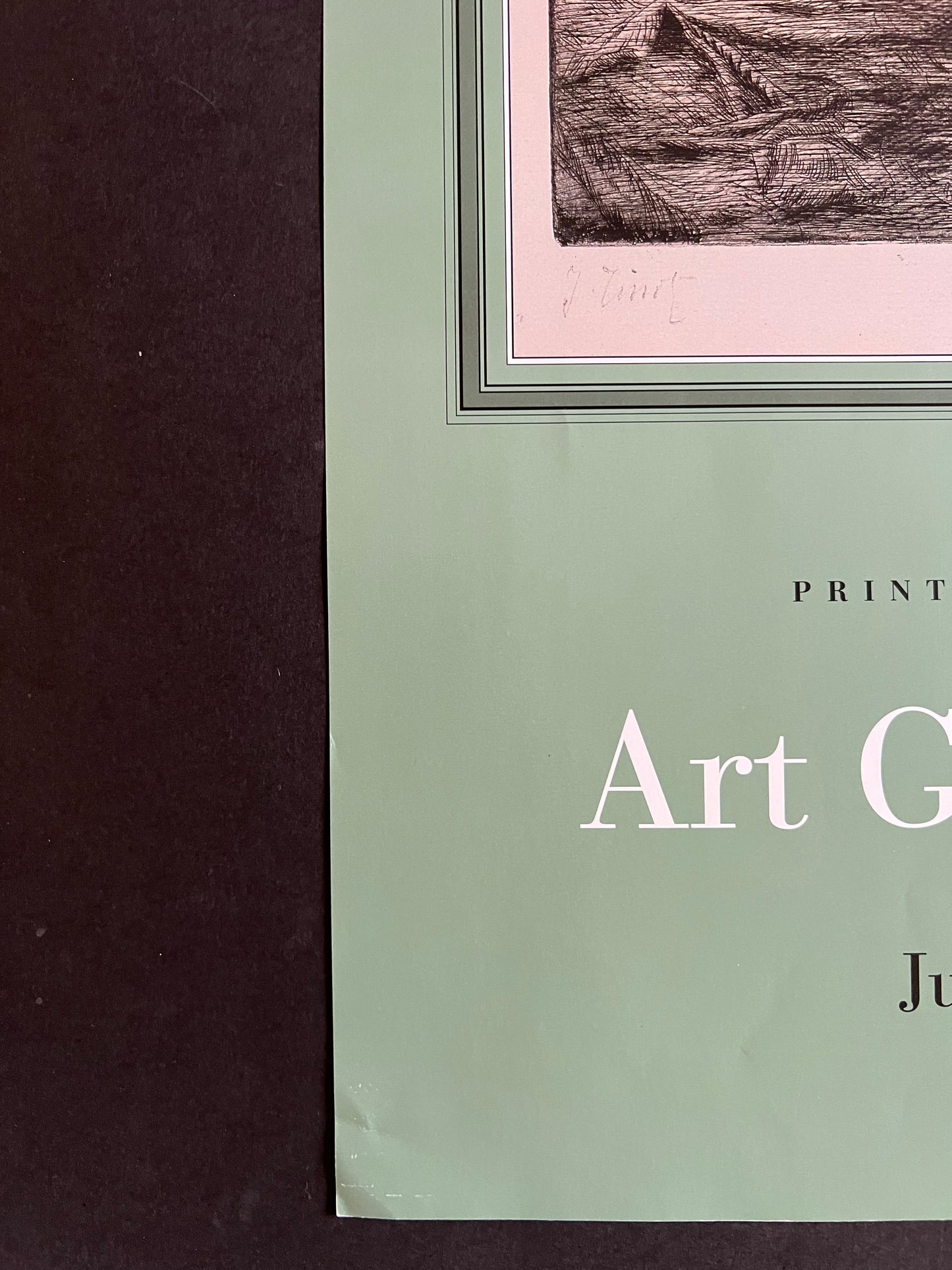 James Tissot 1996 Art Gallery of Ontario Poster