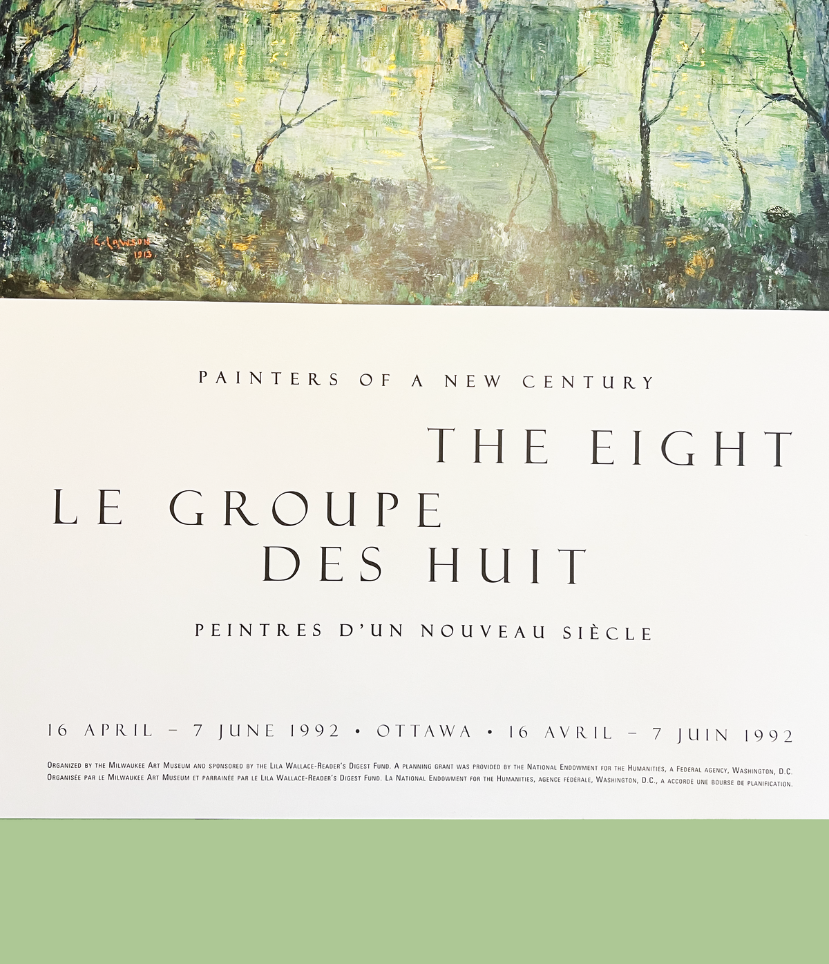 Gallery Graphics National Gallery of Canada 1992 Poster – Gallery Graphics