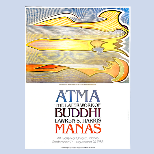 Lawren Harris 1985 Art Gallery of Ontario Poster